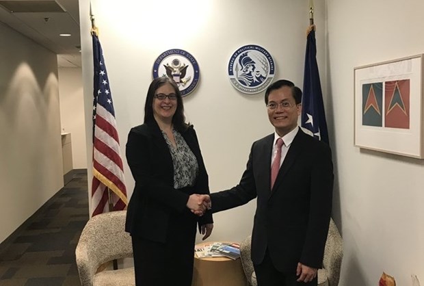 Vietnam, US hold 12th Political, Security, Defence Dialogue hinh anh 1